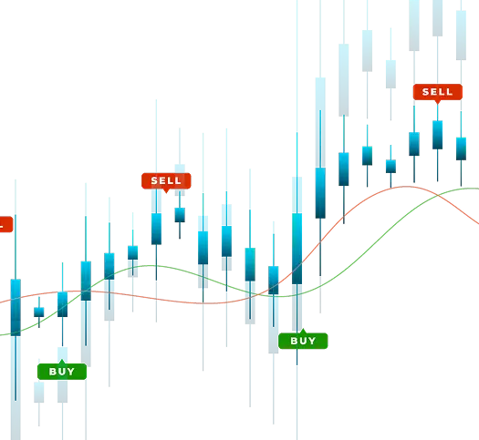 Trading Chart Graphic